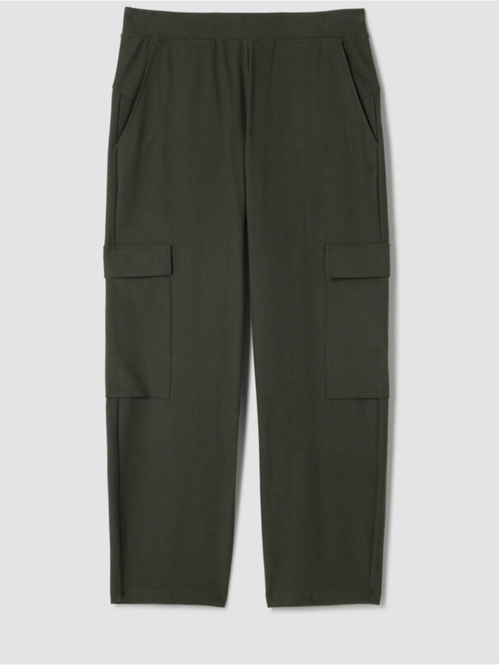 Eileen Fisher Washable Stretch Crepe Cargo Pant